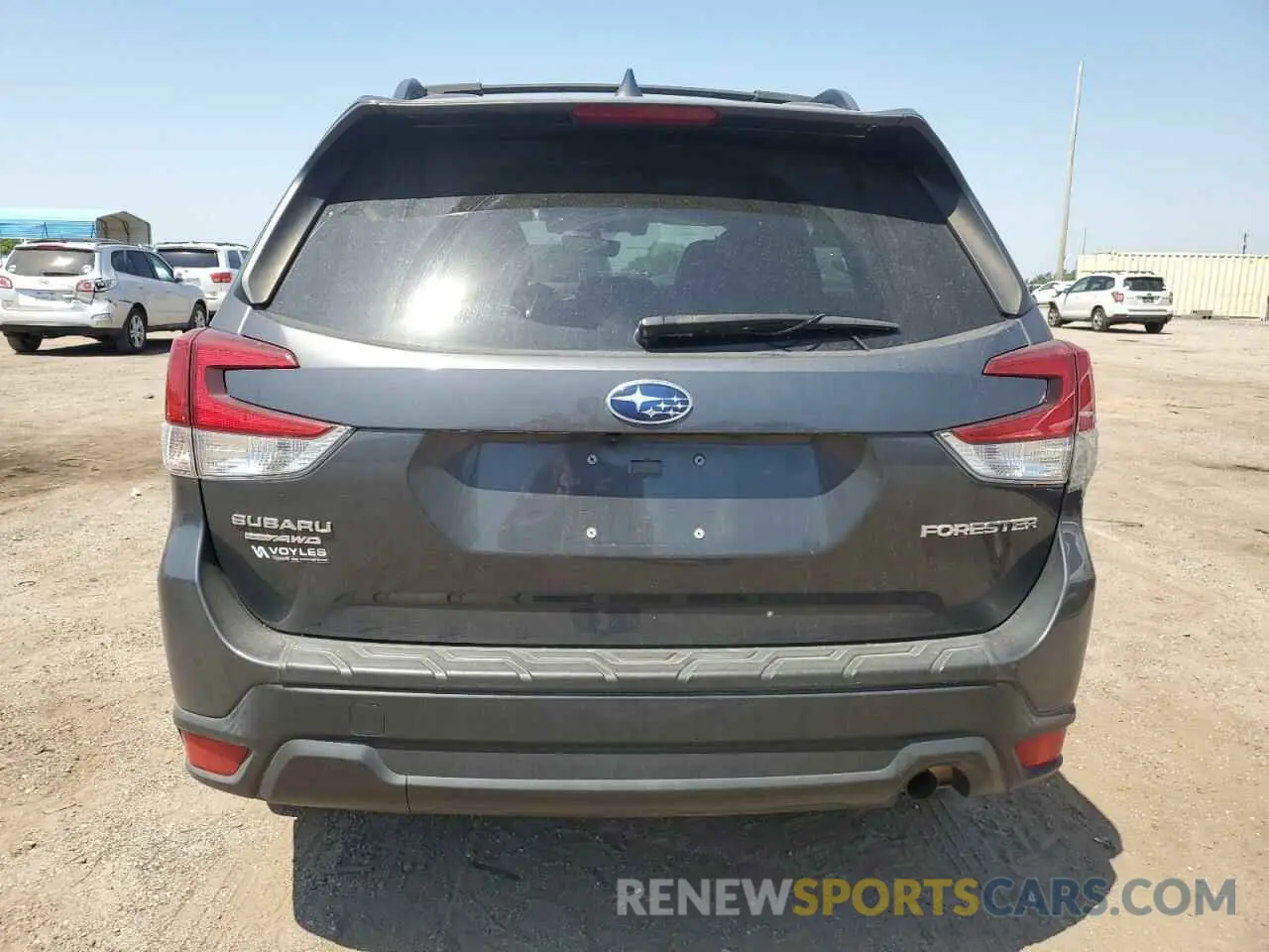 6 fotografías del automóvil dañado JF2SKAGCXLH561595 SUBARU FORESTER 2020
