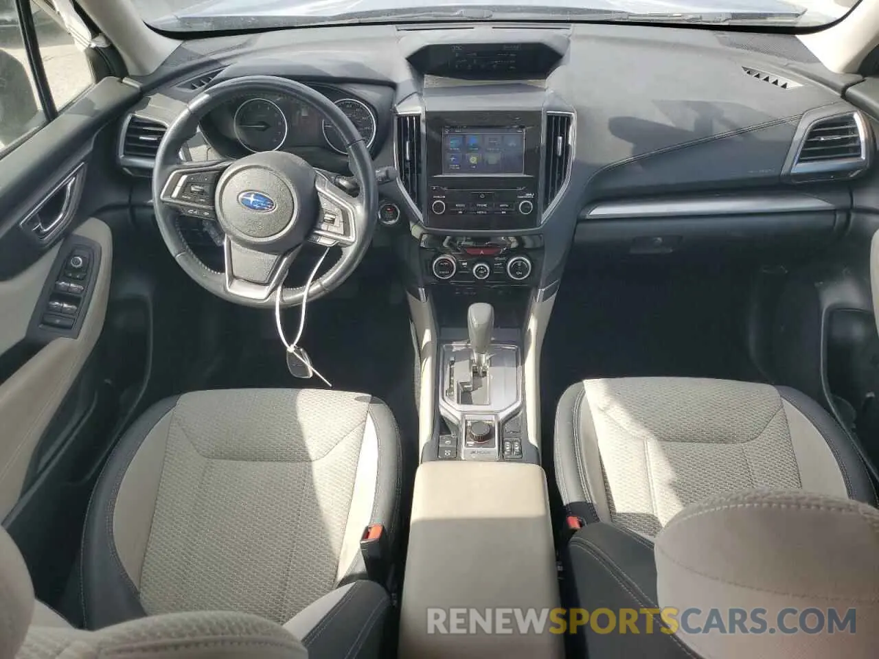 8 fotografías del automóvil dañado JF2SKAJC0LH511409 SUBARU FORESTER 2020