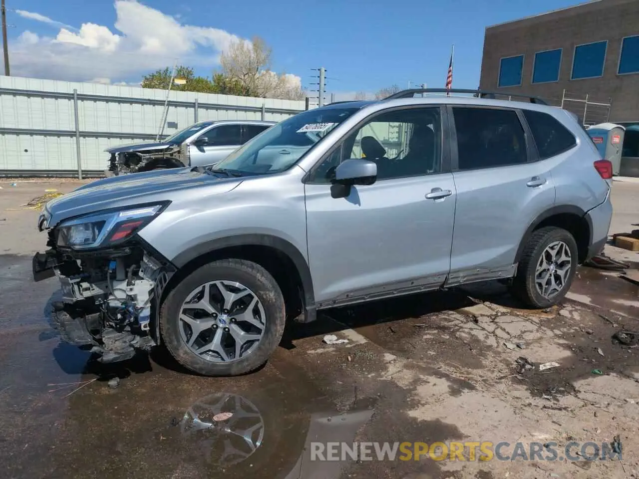1 fotografías del automóvil dañado JF2SKAJC1LH513671 SUBARU FORESTER 2020
