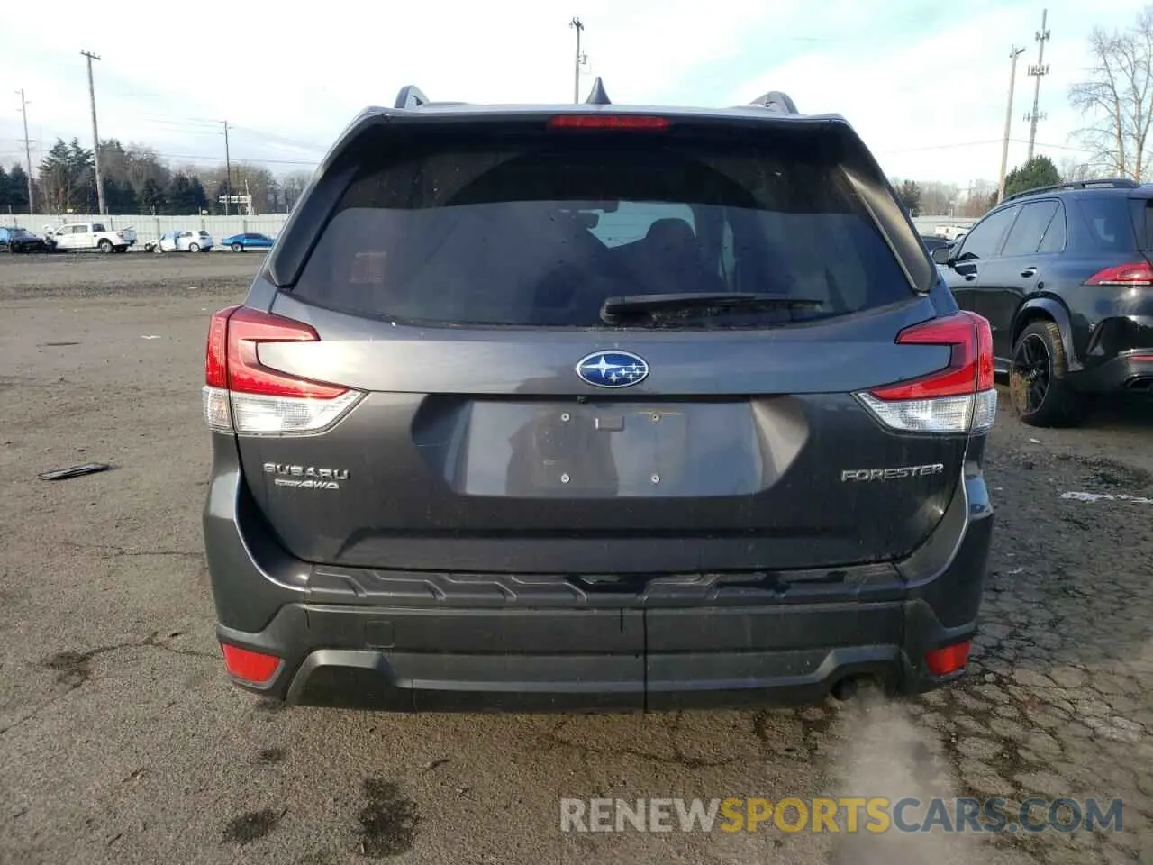 6 fotografías del automóvil dañado JF2SKAJC1LH540031 SUBARU FORESTER 2020
