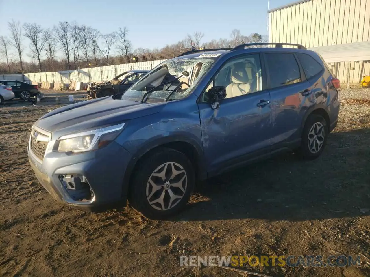 1 fotografías del automóvil dañado JF2SKAJC1LH564894 SUBARU FORESTER 2020