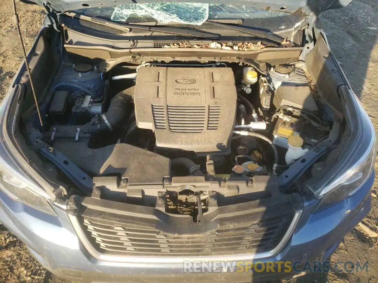 11 fotografías del automóvil dañado JF2SKAJC1LH564894 SUBARU FORESTER 2020