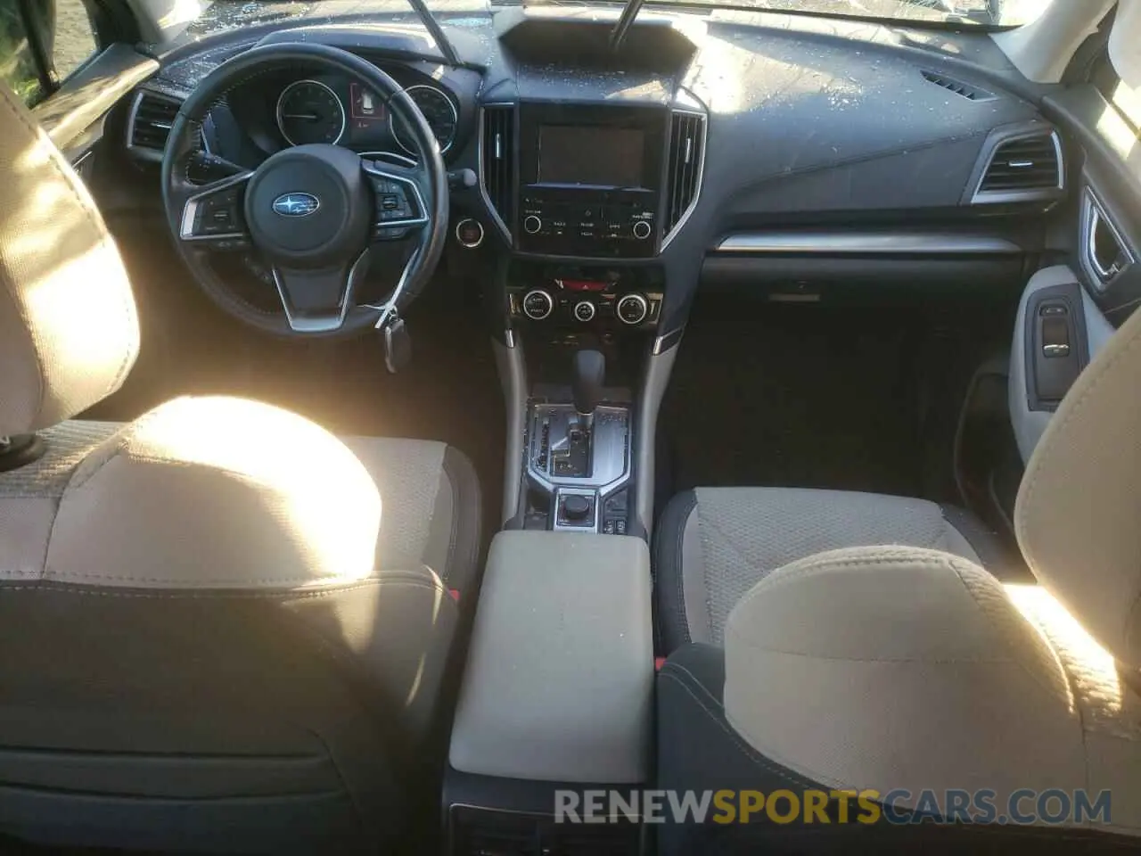8 fotografías del automóvil dañado JF2SKAJC1LH564894 SUBARU FORESTER 2020