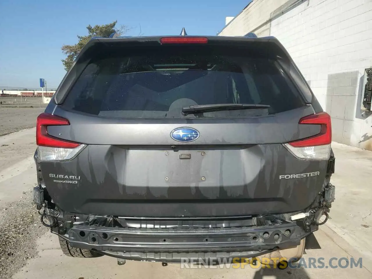 6 fotografías del automóvil dañado JF2SKAJC2LH518295 SUBARU FORESTER 2020