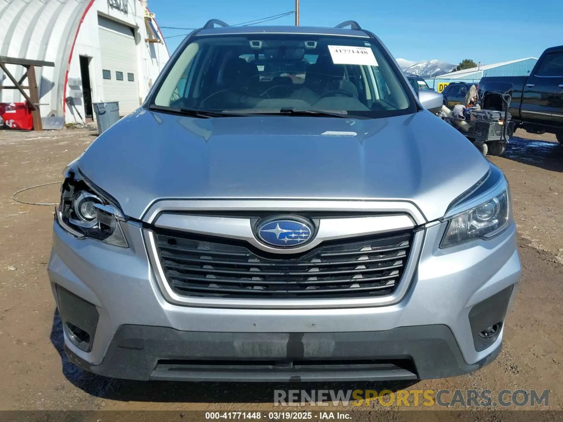 13 fotografías del automóvil dañado JF2SKAJC2LH520337 SUBARU FORESTER 2020