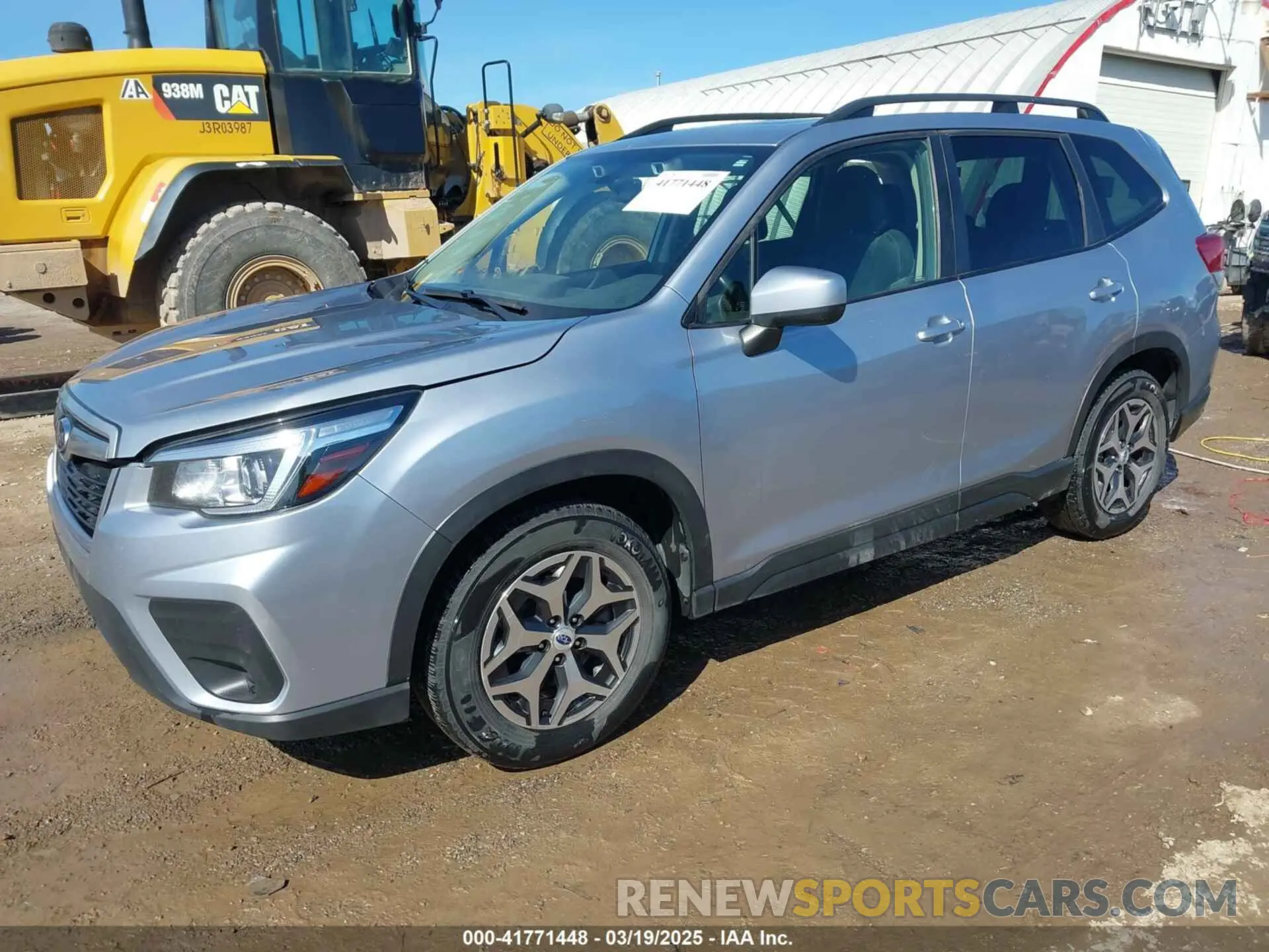 2 fotografías del automóvil dañado JF2SKAJC2LH520337 SUBARU FORESTER 2020