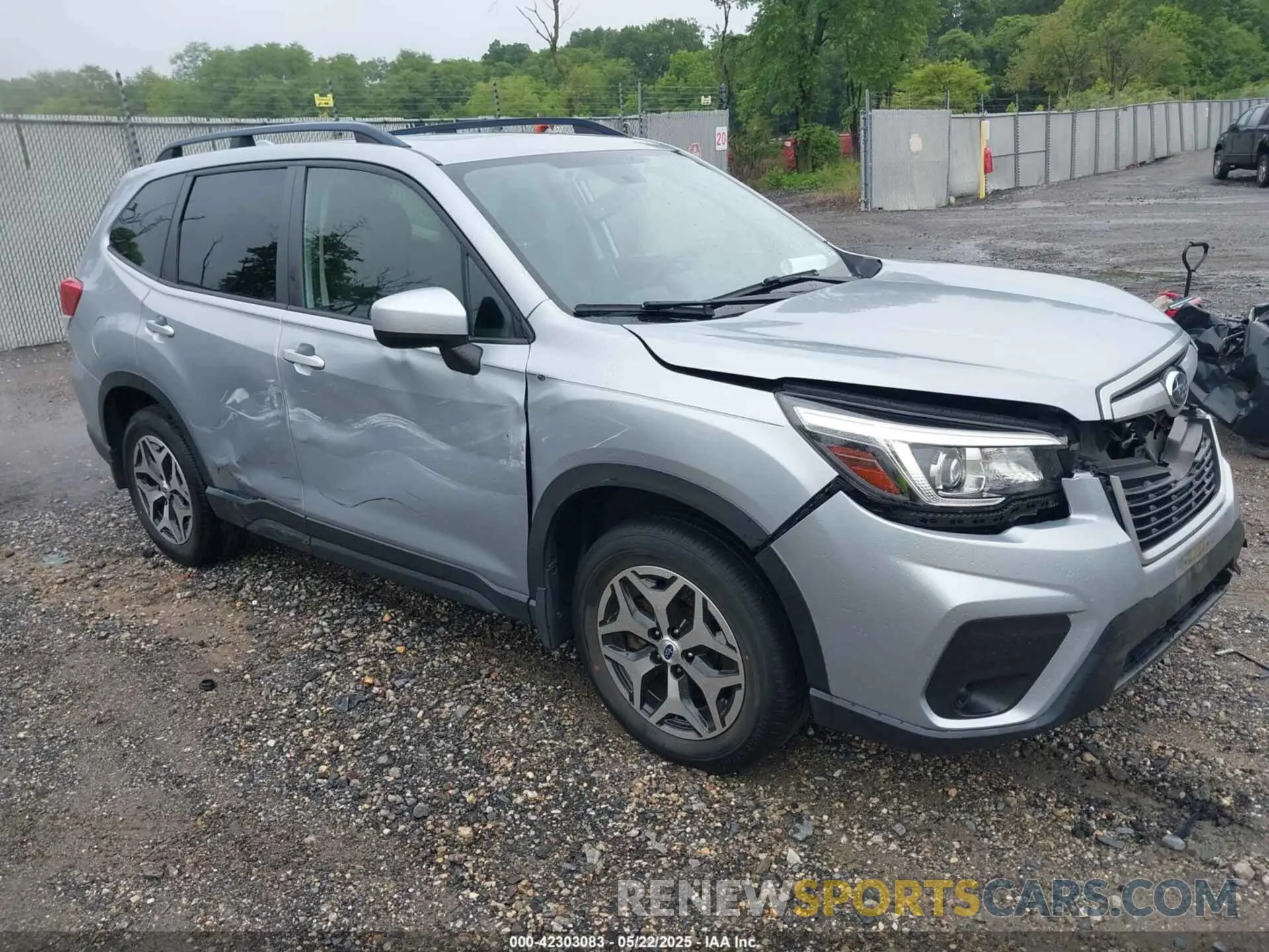 1 fotografías del automóvil dañado JF2SKAJC2LH528891 SUBARU FORESTER 2020