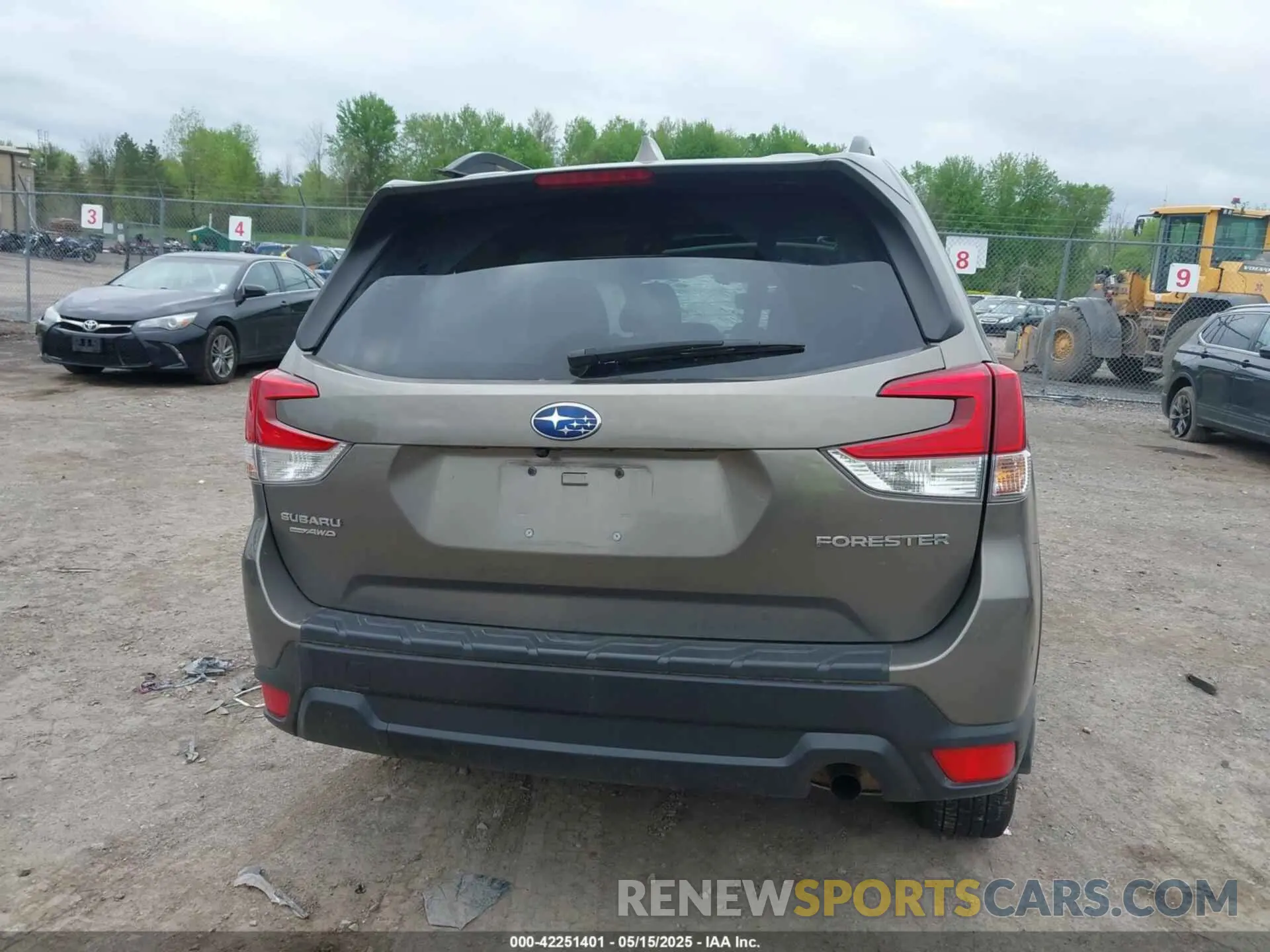 16 fotografías del automóvil dañado JF2SKAJC2LH608689 SUBARU FORESTER 2020