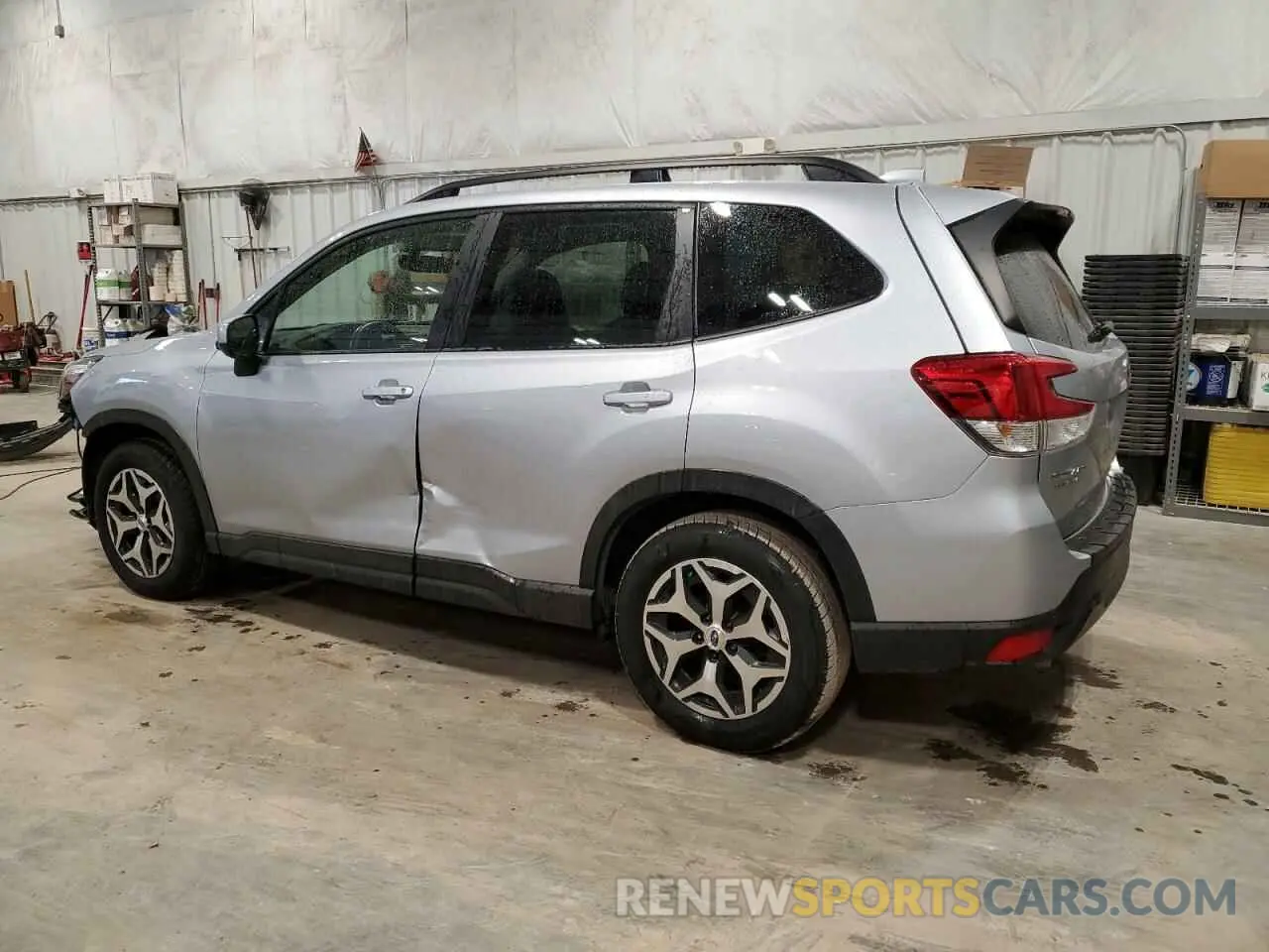 2 fotografías del automóvil dañado JF2SKAJC3LH499143 SUBARU FORESTER 2020