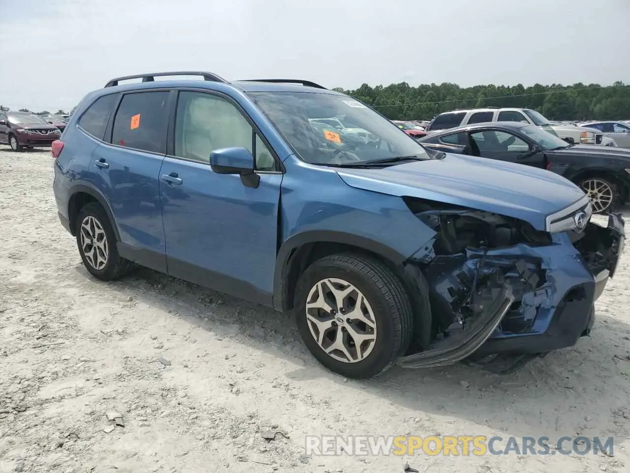 4 fotografías del automóvil dañado JF2SKAJC4LH535941 SUBARU FORESTER 2020