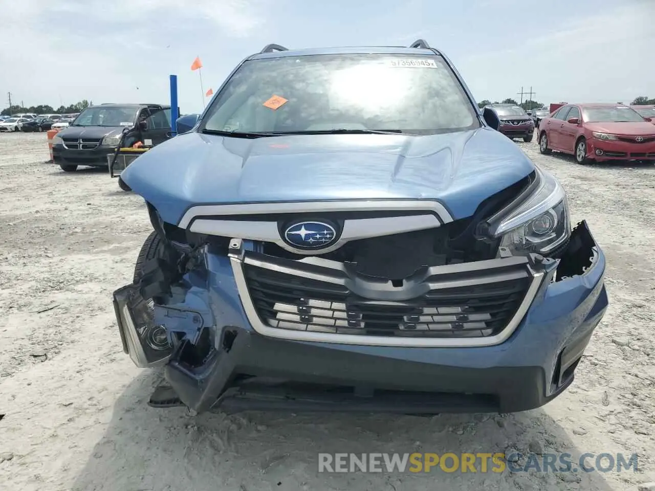 5 fotografías del automóvil dañado JF2SKAJC4LH535941 SUBARU FORESTER 2020