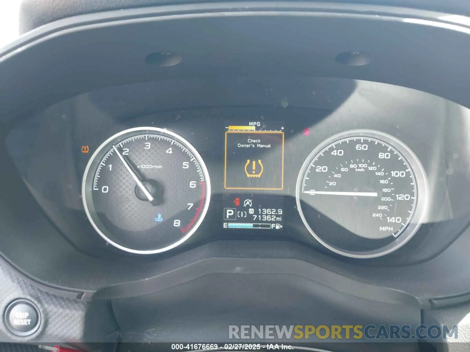 7 fotografías del automóvil dañado JF2SKAJC4LH581561 SUBARU FORESTER 2020