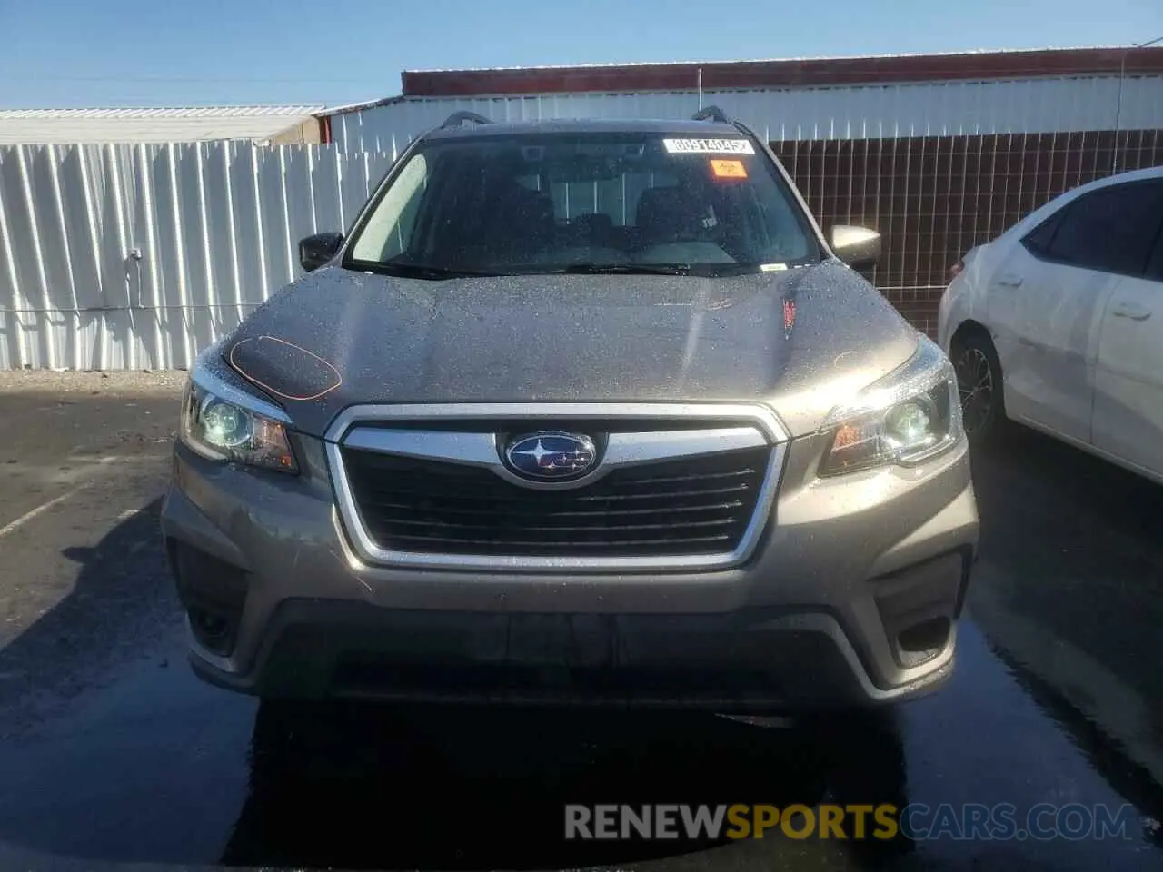5 fotografías del automóvil dañado JF2SKAJC5LH438960 SUBARU FORESTER 2020