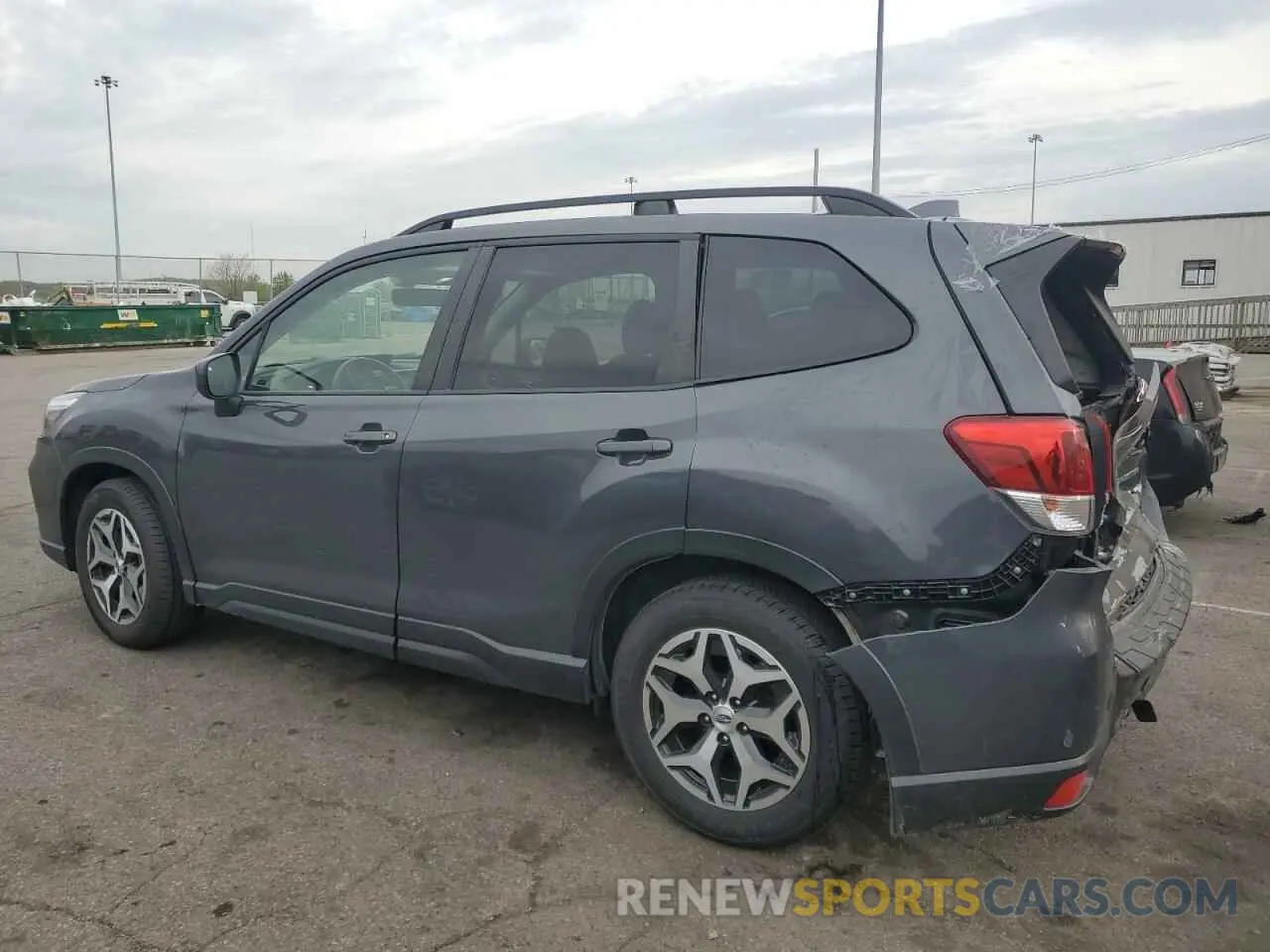 2 fotografías del automóvil dañado JF2SKAJC5LH563036 SUBARU FORESTER 2020