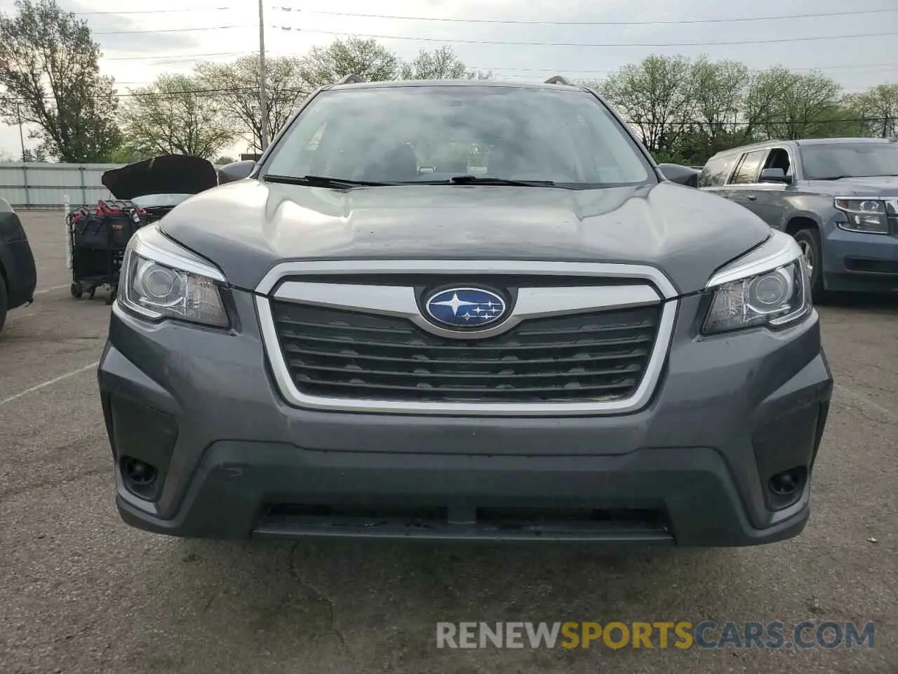 5 fotografías del automóvil dañado JF2SKAJC5LH563036 SUBARU FORESTER 2020
