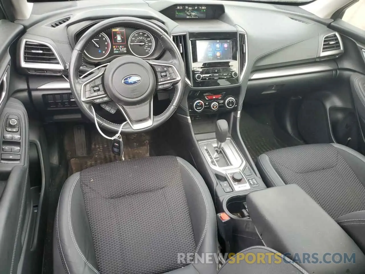 8 fotografías del automóvil dañado JF2SKAJC5LH563036 SUBARU FORESTER 2020
