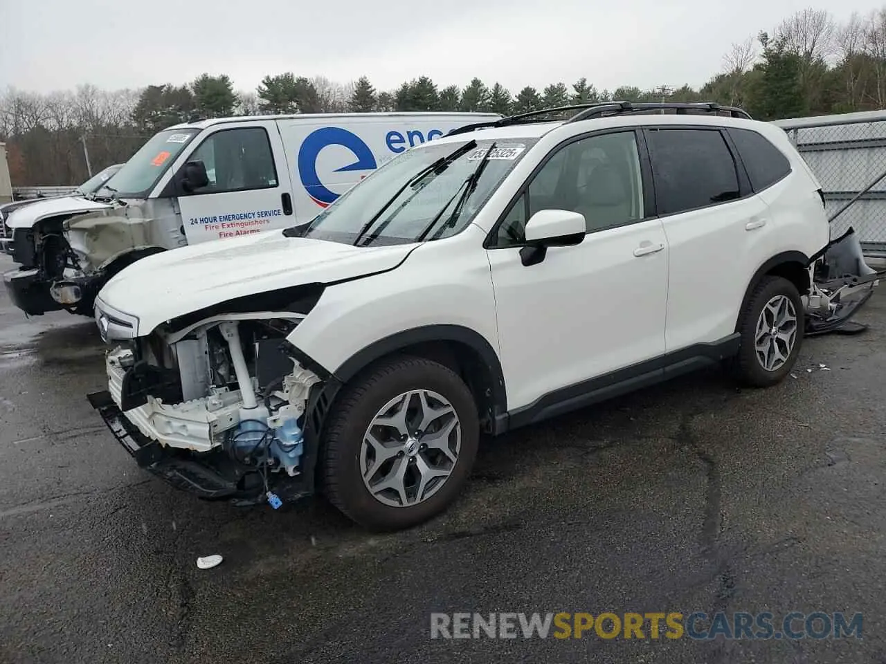 1 fotografías del automóvil dañado JF2SKAJC5LH577907 SUBARU FORESTER 2020