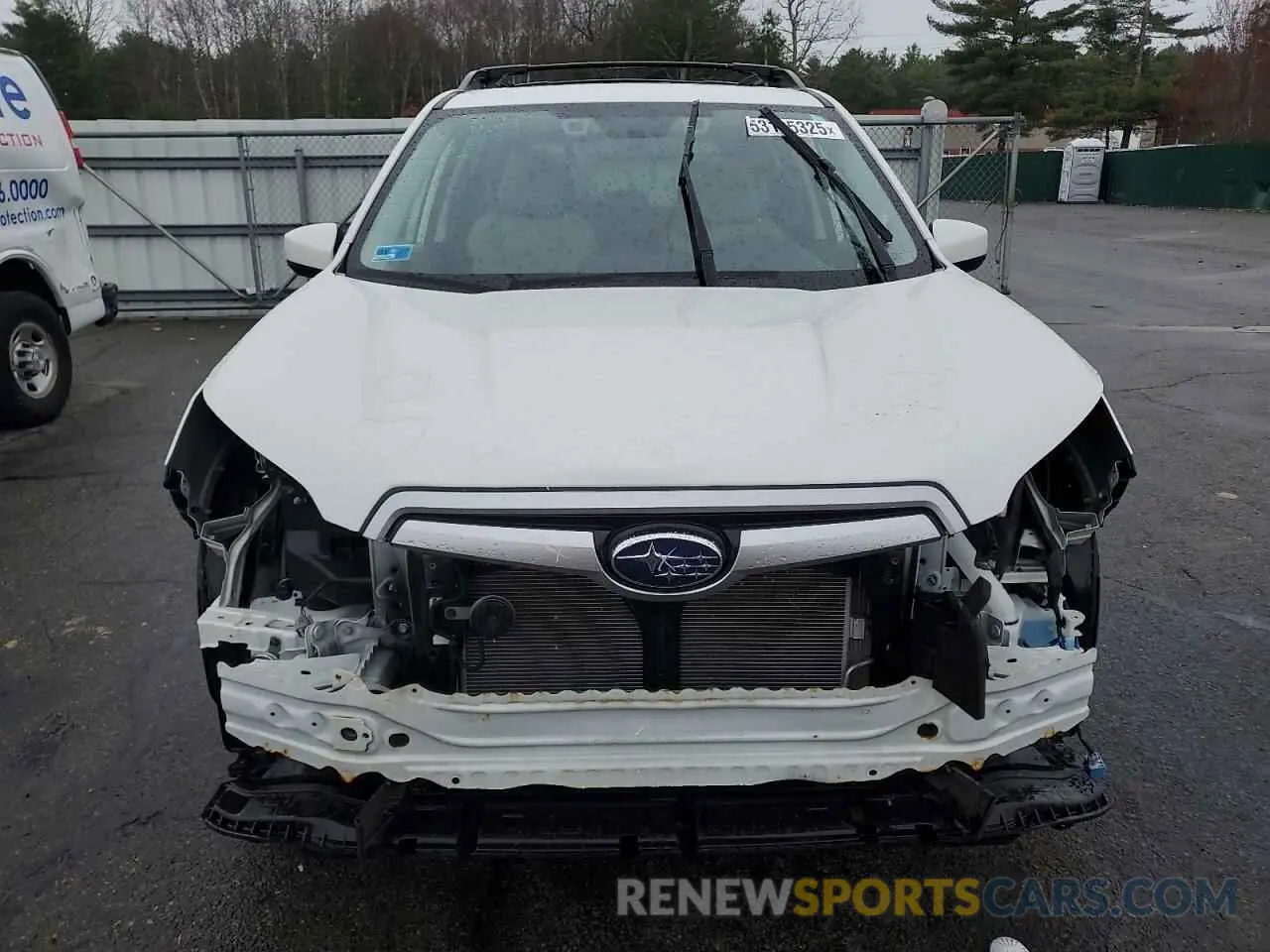 5 fotografías del automóvil dañado JF2SKAJC5LH577907 SUBARU FORESTER 2020
