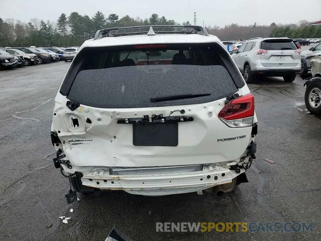 6 fotografías del automóvil dañado JF2SKAJC5LH577907 SUBARU FORESTER 2020