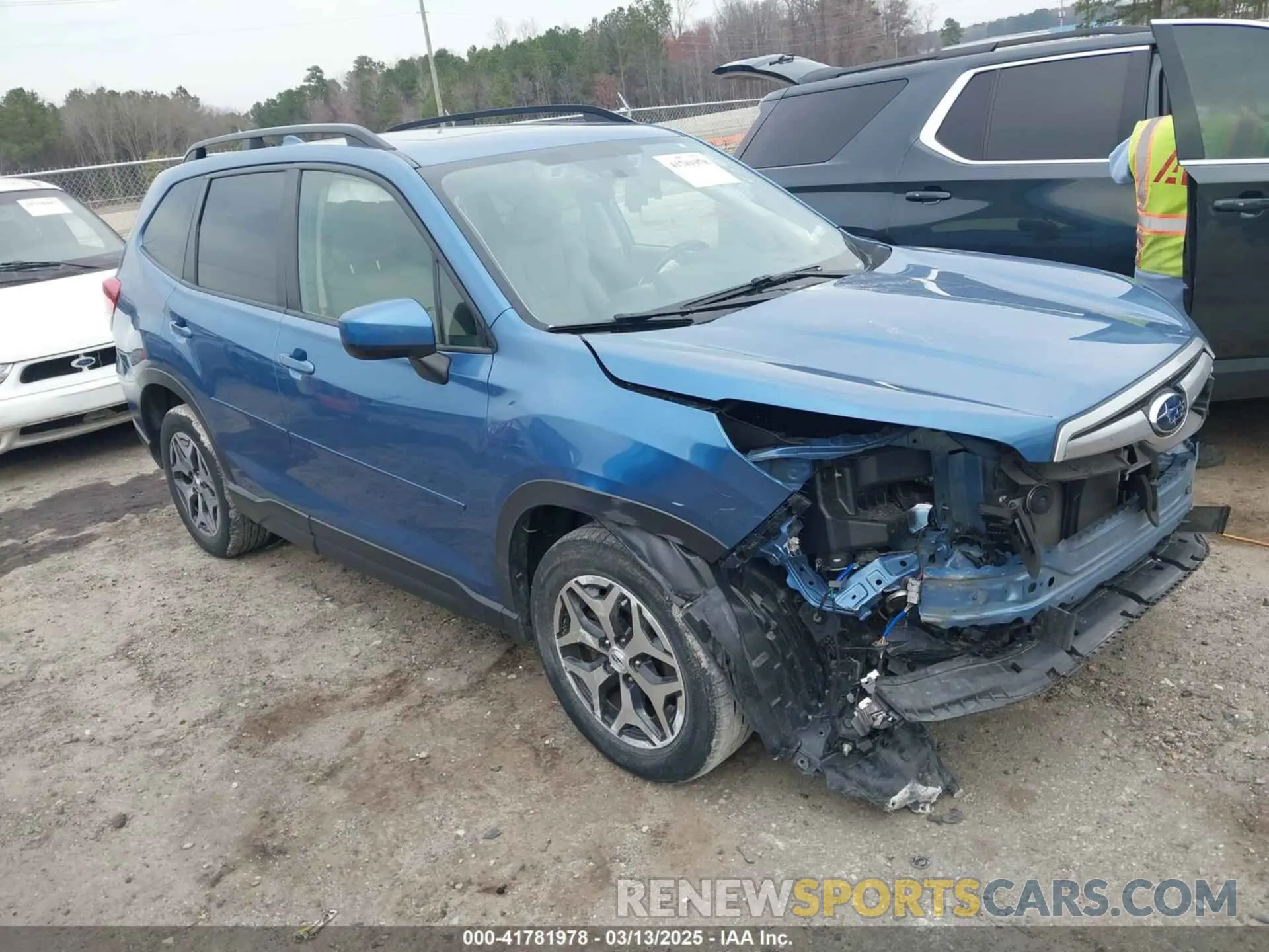 1 fotografías del automóvil dañado JF2SKAJC5LH586588 SUBARU FORESTER 2020