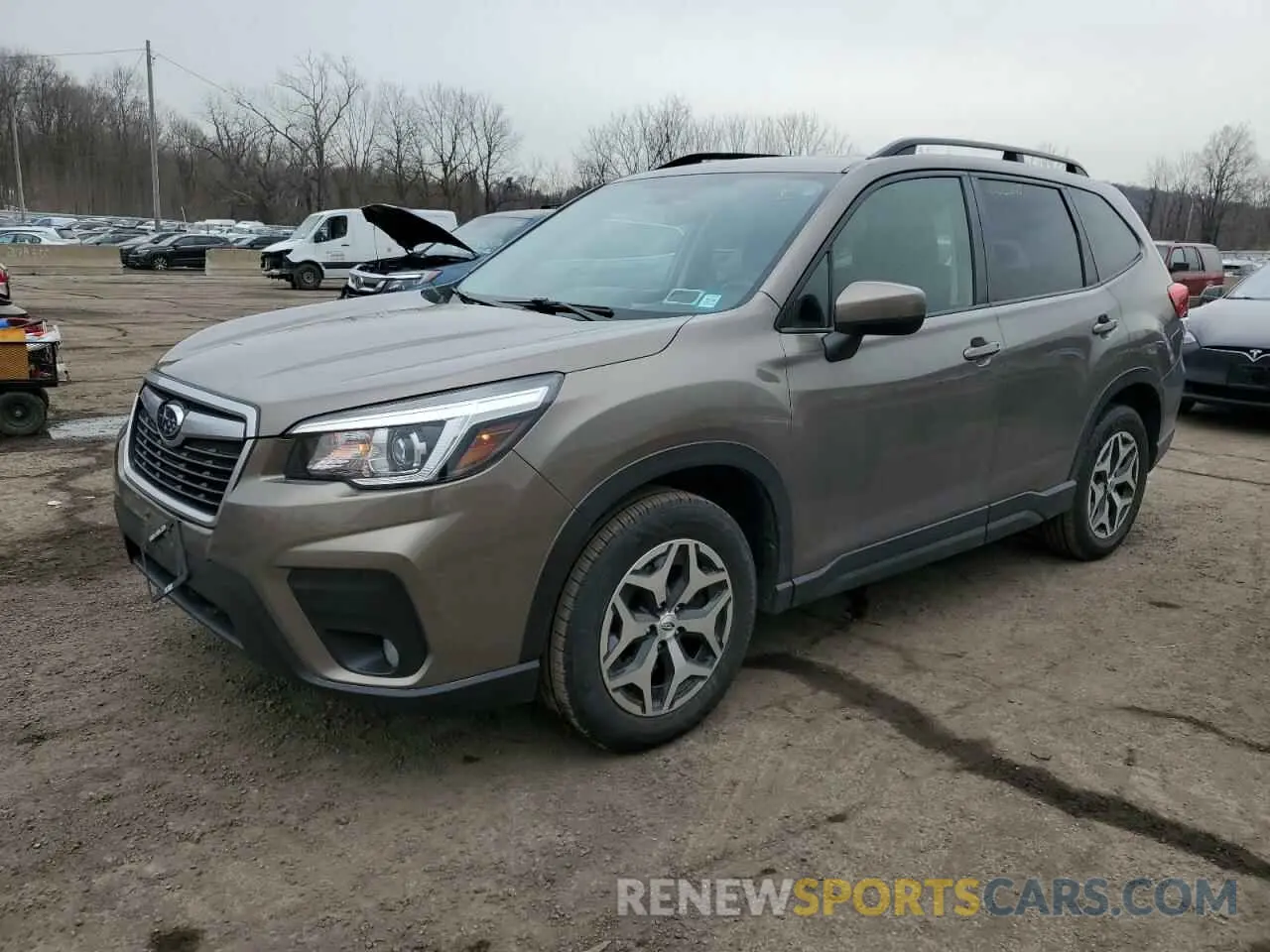 1 fotografías del automóvil dañado JF2SKAJC7LH492096 SUBARU FORESTER 2020
