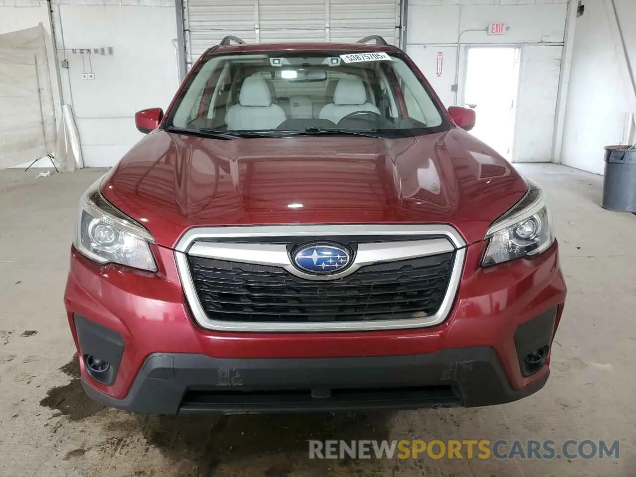 5 fotografías del automóvil dañado JF2SKAJC7LH519006 SUBARU FORESTER 2020