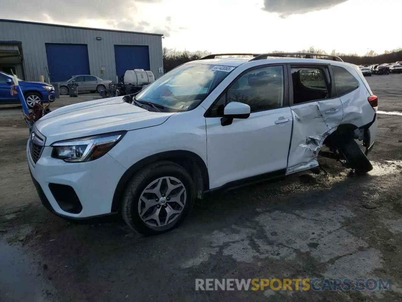 1 fotografías del automóvil dañado JF2SKAJC7LH601611 SUBARU FORESTER 2020