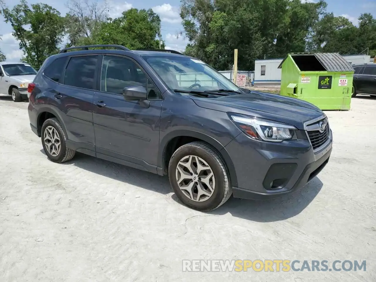 4 fotografías del automóvil dañado JF2SKAJC8LH435003 SUBARU FORESTER 2020