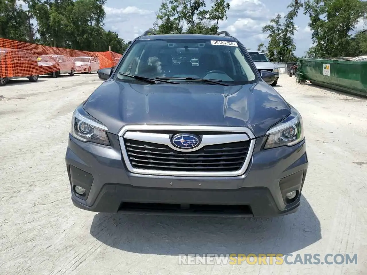 5 fotografías del automóvil dañado JF2SKAJC8LH435003 SUBARU FORESTER 2020