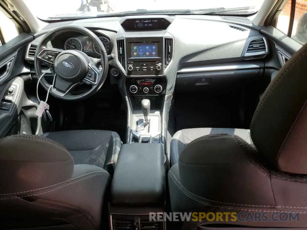 8 fotografías del automóvil dañado JF2SKAJC8LH435003 SUBARU FORESTER 2020
