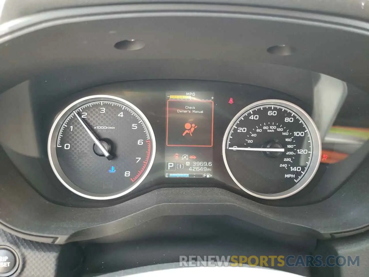 9 fotografías del automóvil dañado JF2SKAJC8LH435003 SUBARU FORESTER 2020