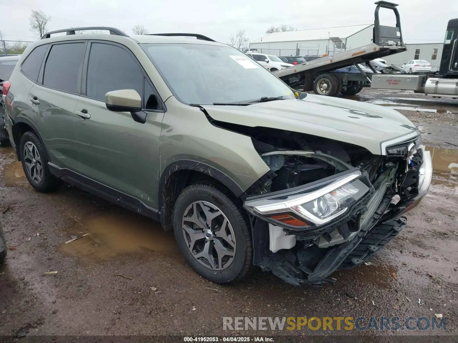 1 fotografías del automóvil dañado JF2SKAJC8LH548773 SUBARU FORESTER 2020