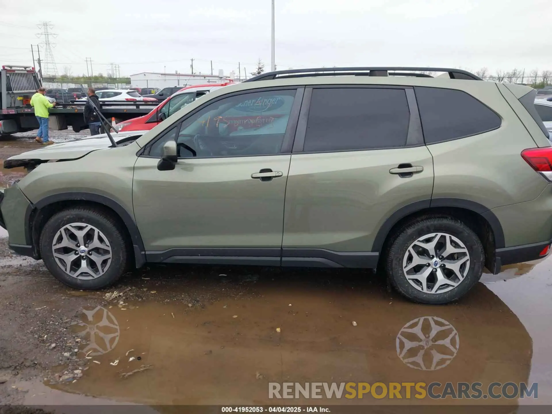 14 fotografías del automóvil dañado JF2SKAJC8LH548773 SUBARU FORESTER 2020
