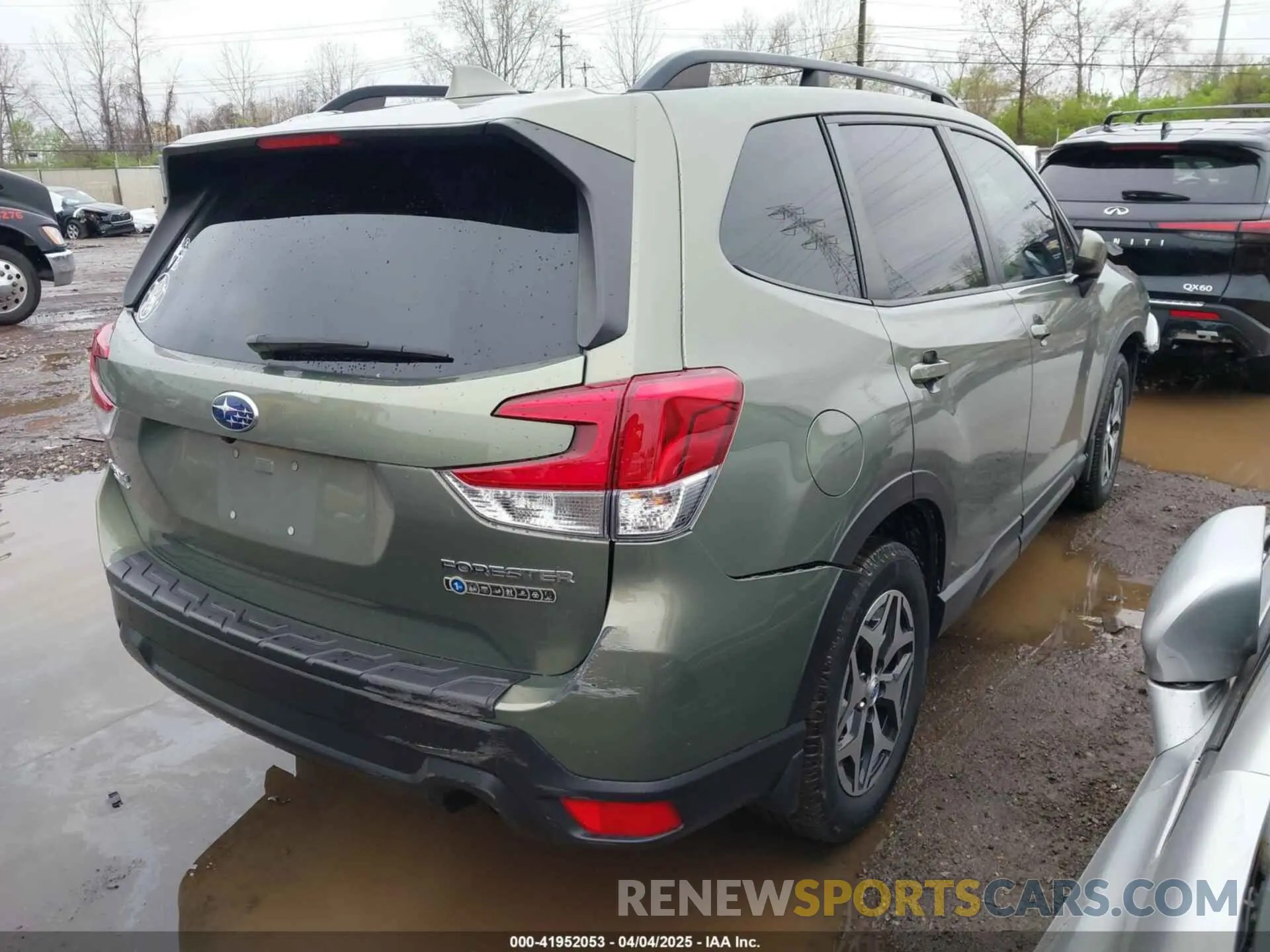 4 fotografías del automóvil dañado JF2SKAJC8LH548773 SUBARU FORESTER 2020