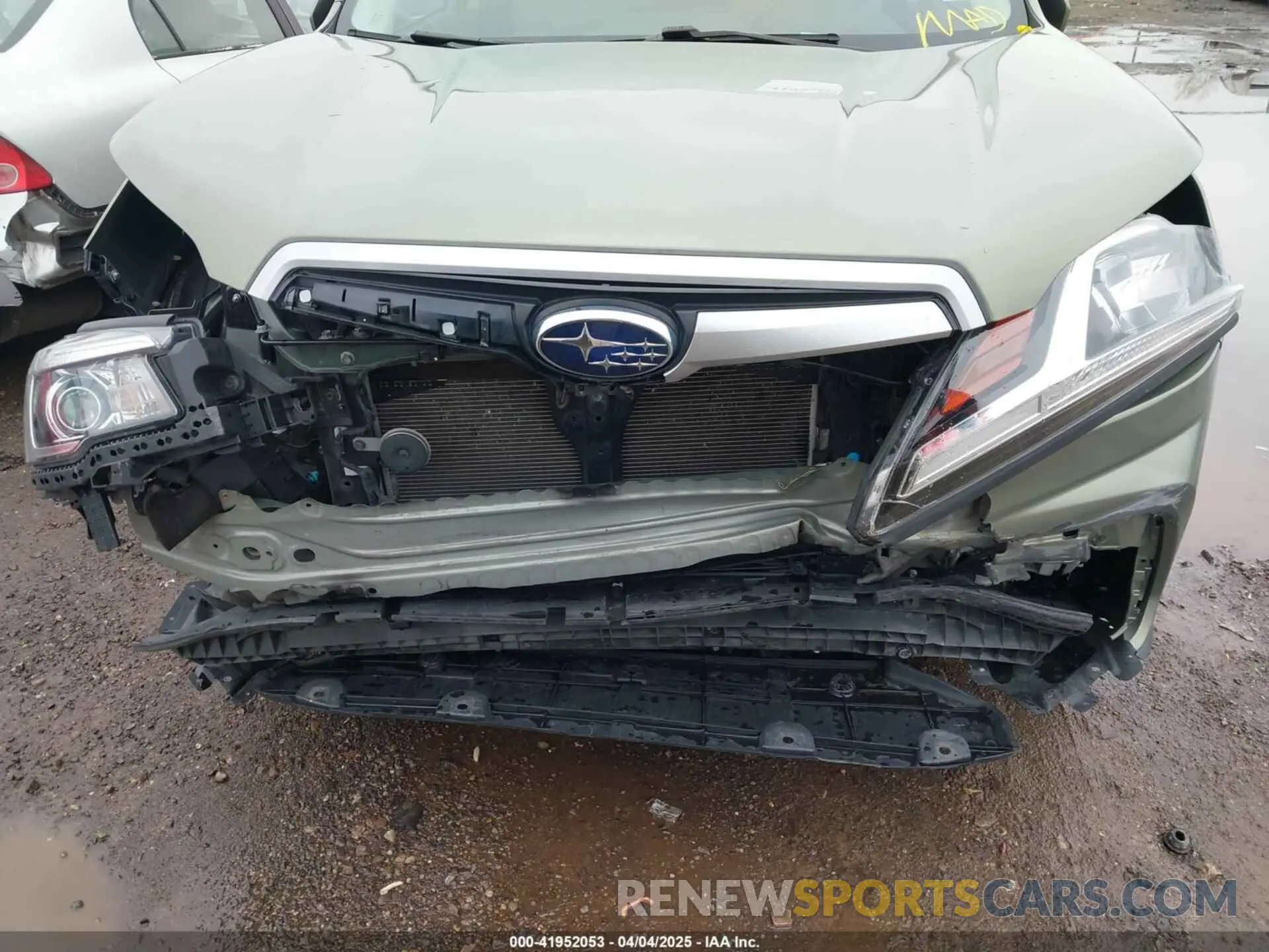 6 fotografías del automóvil dañado JF2SKAJC8LH548773 SUBARU FORESTER 2020