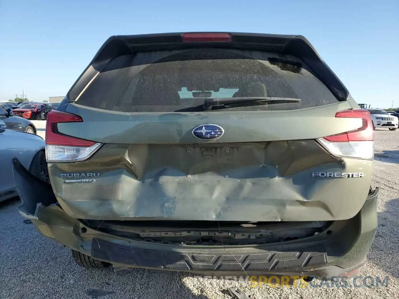 6 fotografías del automóvil dañado JF2SKAJC9LH402365 SUBARU FORESTER 2020