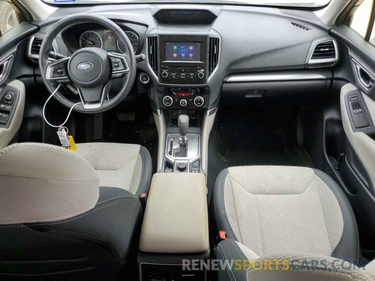 8 fotografías del automóvil dañado JF2SKAJC9LH402365 SUBARU FORESTER 2020