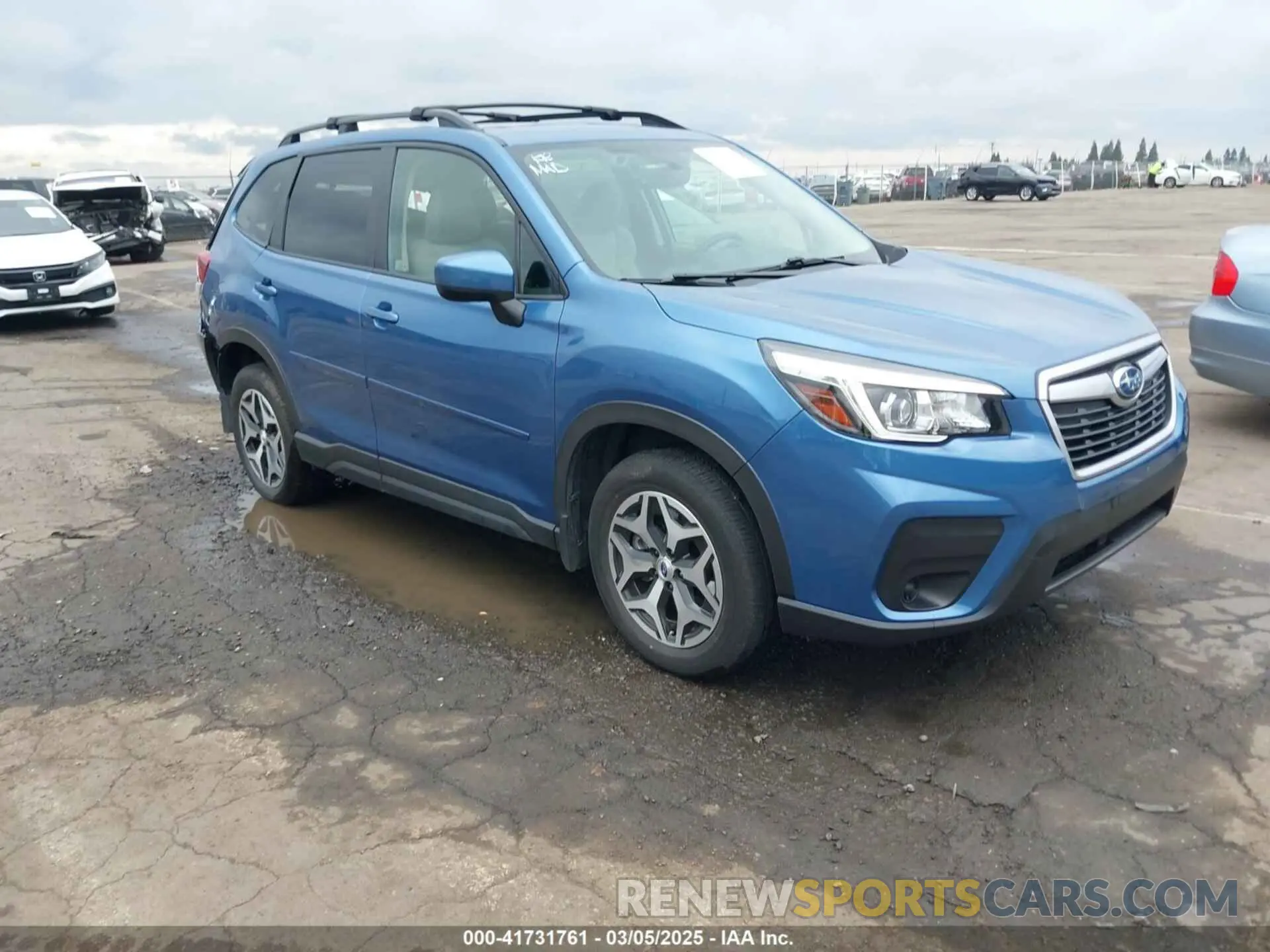 1 fotografías del automóvil dañado JF2SKAJC9LH582236 SUBARU FORESTER 2020