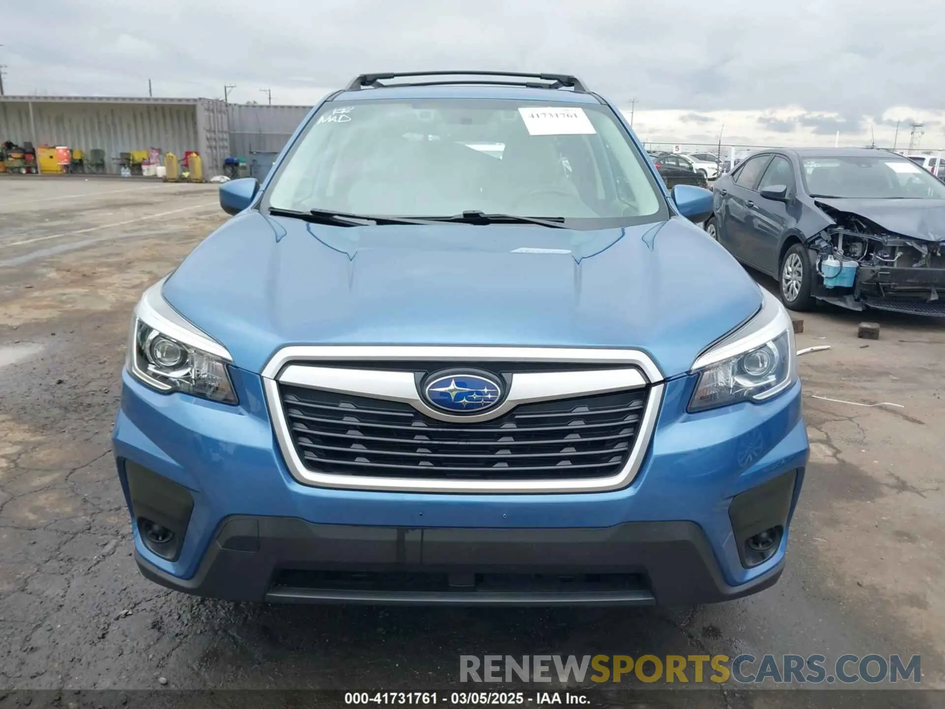 12 fotografías del automóvil dañado JF2SKAJC9LH582236 SUBARU FORESTER 2020