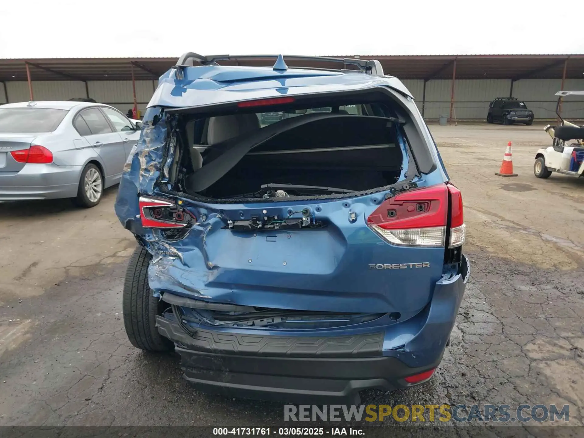 6 fotografías del automóvil dañado JF2SKAJC9LH582236 SUBARU FORESTER 2020