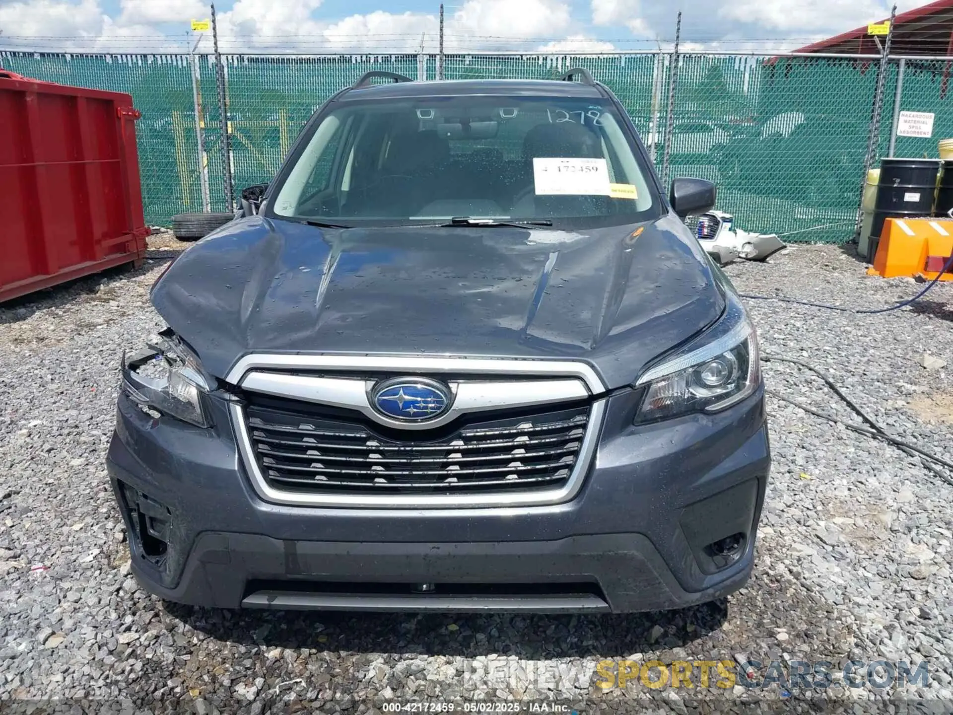 12 fotografías del automóvil dañado JF2SKAJCXLH421278 SUBARU FORESTER 2020