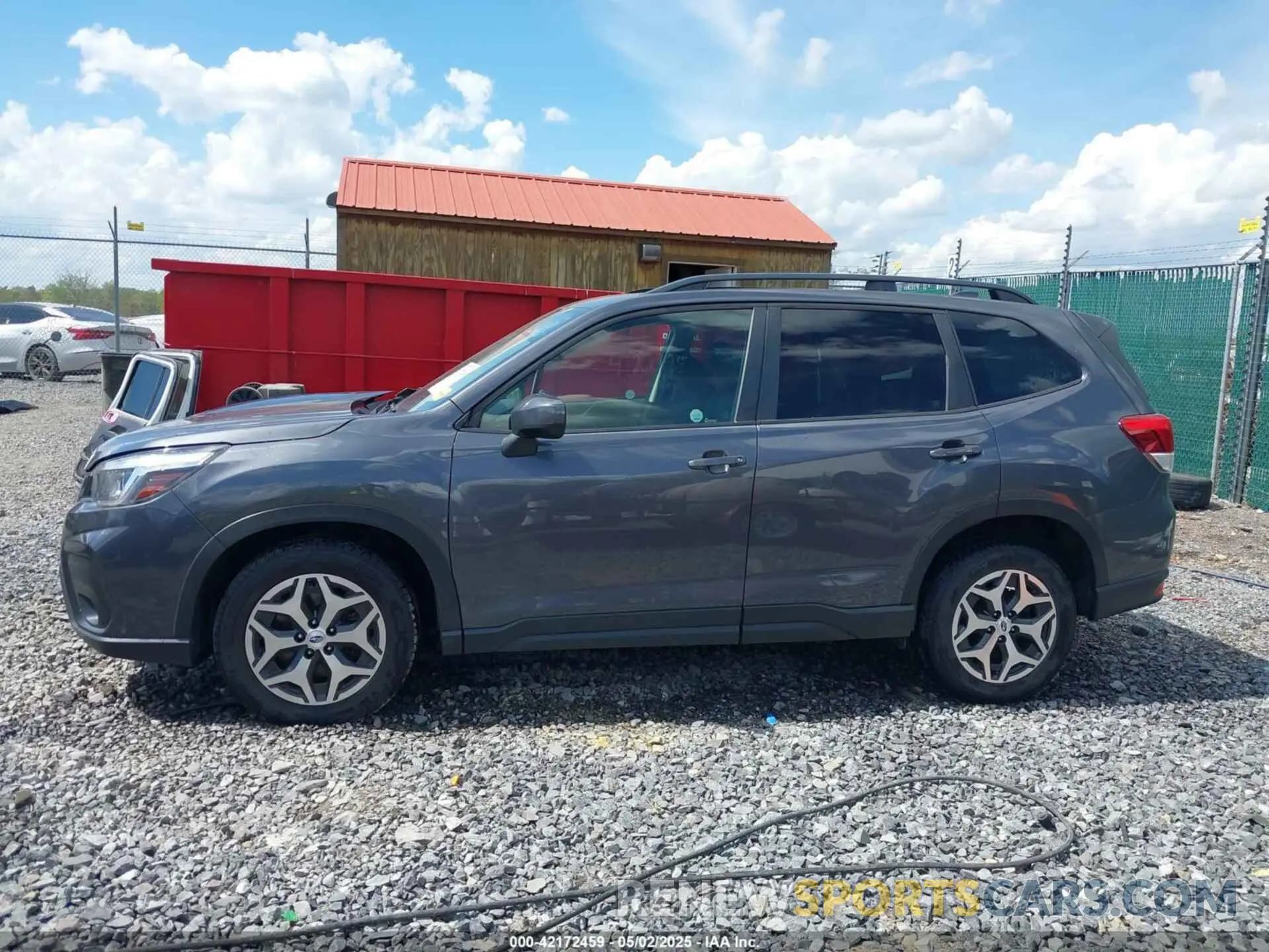14 fotografías del automóvil dañado JF2SKAJCXLH421278 SUBARU FORESTER 2020