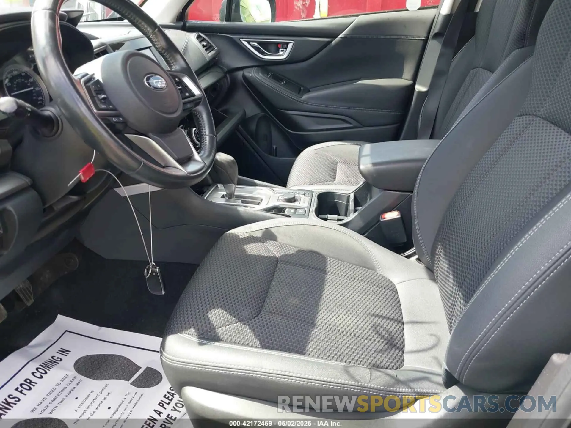 5 fotografías del automóvil dañado JF2SKAJCXLH421278 SUBARU FORESTER 2020