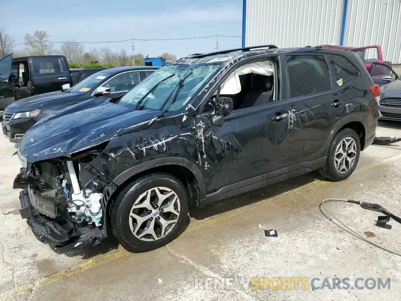 1 fotografías del automóvil dañado JF2SKAJCXLH497972 SUBARU FORESTER 2020