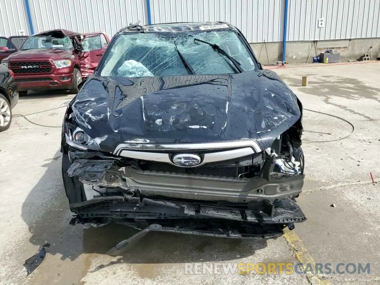 5 fotografías del automóvil dañado JF2SKAJCXLH497972 SUBARU FORESTER 2020