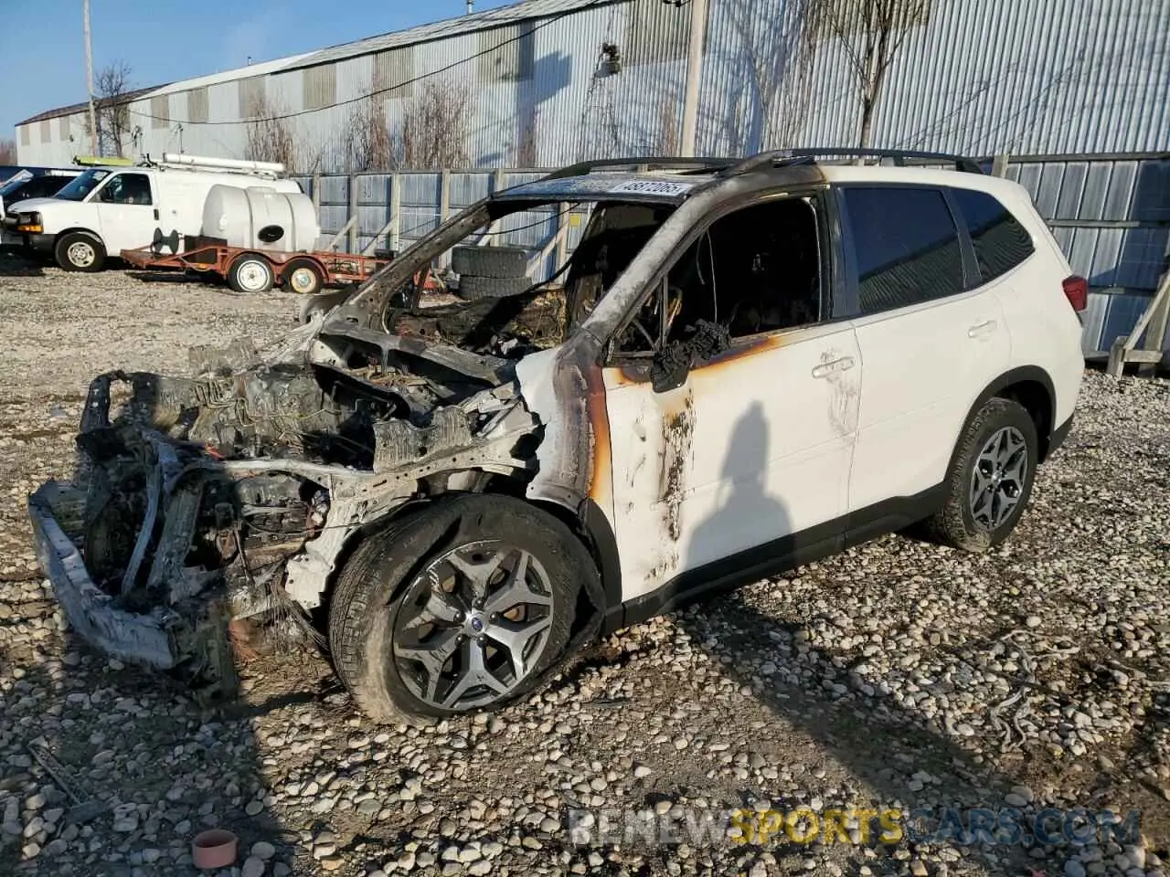 1 fotografías del automóvil dañado JF2SKAJCXLH524958 SUBARU FORESTER 2020