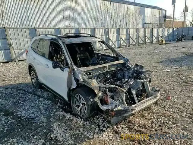 12 fotografías del automóvil dañado JF2SKAJCXLH524958 SUBARU FORESTER 2020