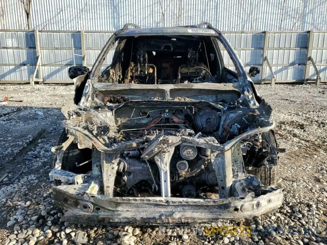 5 fotografías del automóvil dañado JF2SKAJCXLH524958 SUBARU FORESTER 2020
