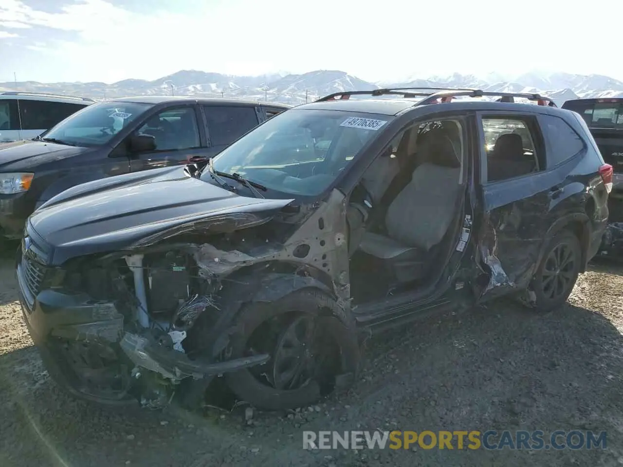 1 fotografías del automóvil dañado JF2SKALC3LH416839 SUBARU FORESTER 2020