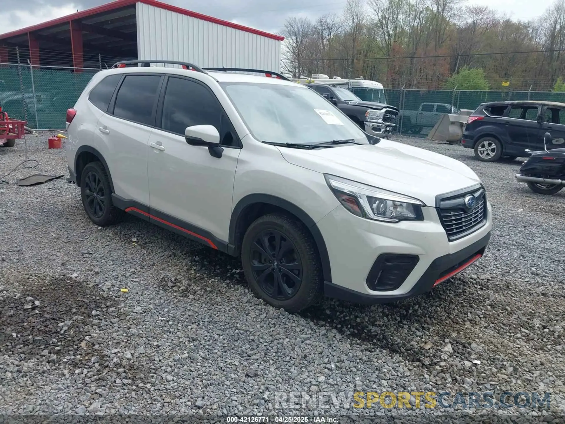 1 fotografías del automóvil dañado JF2SKALC3LH556213 SUBARU FORESTER 2020